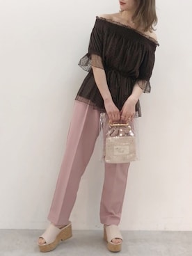 ricacoさん（レディース・158cm）の春コーディネート