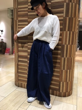 小林さん(レディース・155cm)の冬コーディネート