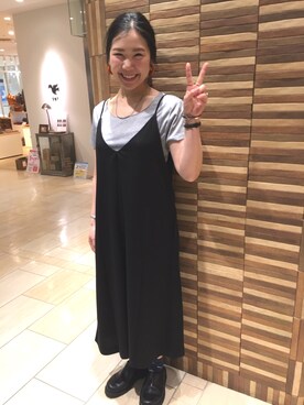 「FANEUIL（ファヌル）のアイテム」を使った、小林さん（レディース・155cm）の春コーディネート