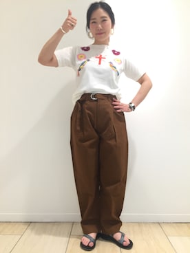 小林さん(レディース・155cm)の夏コーディネート