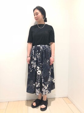 小林さん（レディース・155cm）の夏コーディネート