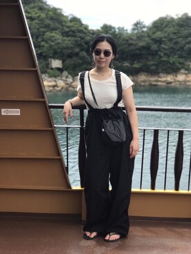 小林さん(レディース・155cm)の夏コーディネート