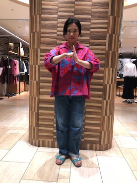 小林さん（レディース・155cm）の夏コーディネート