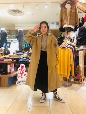 小林さん（レディース・155cm）の秋コーディネート