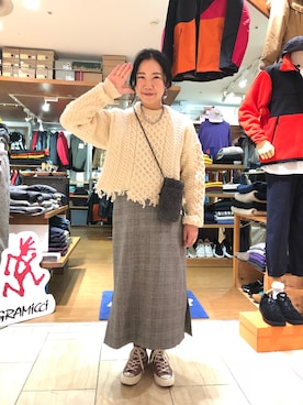 小林さん（レディース・155cm）の秋コーディネート