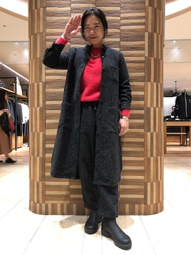 小林さん（レディース・155cm）の秋コーディネート