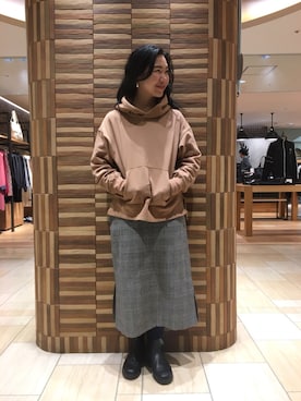 小林さん（レディース・155cm）の秋コーディネート