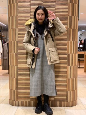 小林さん（レディース・155cm）の冬コーディネート