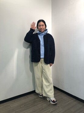 小林さん（レディース・155cm）の冬コーディネート