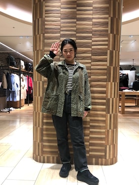 小林さん（レディース・155cm）の冬コーディネート