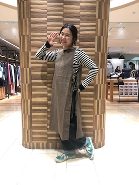 小林さん（レディース・155cm）の冬コーディネート