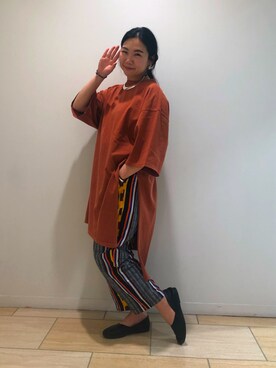 小林さん（レディース・155cm）の春コーディネート