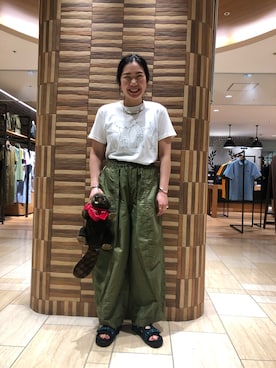 小林さん(レディース・155cm)の春コーディネート