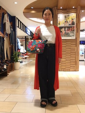 小林さん（レディース・155cm）の春コーディネート