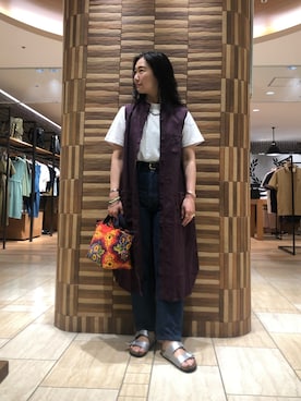 小林さん（レディース・155cm）の夏コーディネート