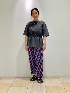 小林さん（レディース・155cm）の夏コーディネート