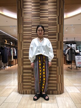 小林さん（レディース・155cm）の夏コーディネート