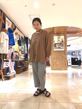 小林さん(レディース・155cm)の夏コーディネート