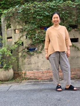 小林さん(レディース・155cm)の夏コーディネート