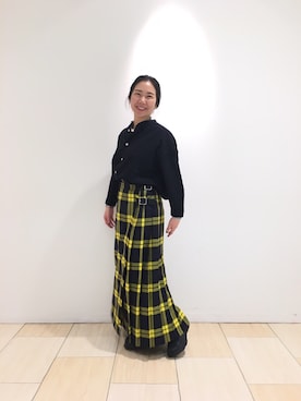 「DANA FANEUIL（ダナファヌル）のアイテム」を使った、小林さん（レディース・155cm）の秋コーディネート