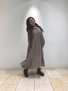 小林さん(レディース・155cm)の秋コーディネート