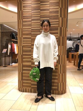 小林さん（レディース・155cm）の秋コーディネート