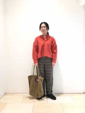 小林さん（レディース・155cm）の秋コーディネート