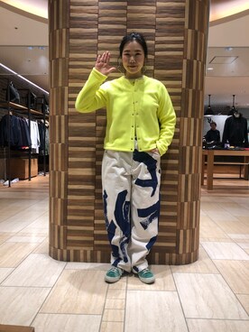 「ボヘミアンズ」｜「アイテム（パンツ）」を使った、小林さん（レディース・155cm）の秋コーディネート