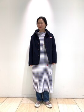 「ボヘミアンズ」｜「アイテム（ジャケット/アウター）」を使った、小林さん（レディース・155cm）の冬コーディネート