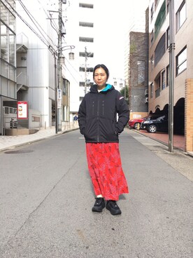 小林さん（レディース・155cm）の冬コーディネート