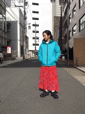 小林さん（レディース・155cm）の冬コーディネート