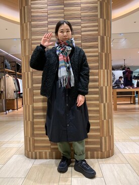 小林さん（レディース・155cm）の冬コーディネート