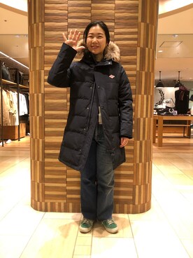 「ダントンダウン」｜小林さん（レディース・155cm）の冬コーディネート