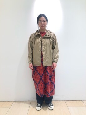 「ボヘミアンズ」｜「アイテム（ジャケット/アウター）」を使った、小林さん（レディース・155cm）の冬コーディネート