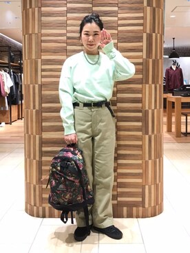 小林さん（レディース・155cm）の冬コーディネート