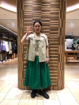 「グラミチ女子」｜小林さん（レディース・155cm）の春コーディネート