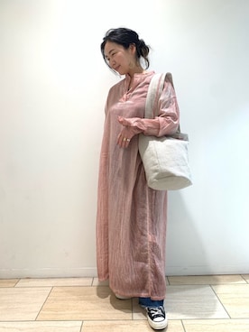 小林さん（レディース・155cm）の春コーディネート