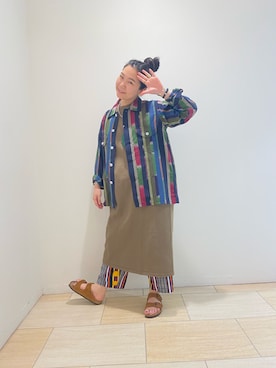 小林さん(レディース・155cm)の夏コーディネート