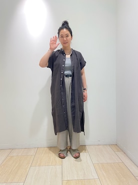 小林さん(レディース・155cm)の夏コーディネート