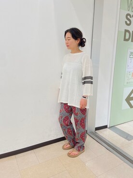 小林さん（レディース・155cm）の夏コーディネート