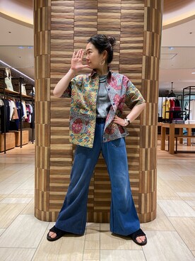 小林さん（レディース・155cm）の夏コーディネート