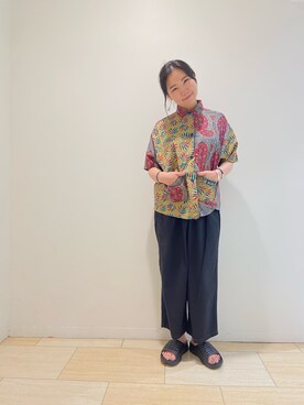 小林さん(レディース・155cm)の夏コーディネート