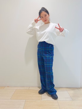 小林さん（レディース・155cm）の夏コーディネート