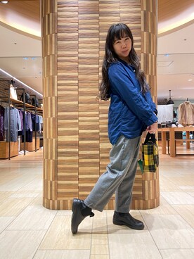 小林さん（レディース・155cm）の秋コーディネート