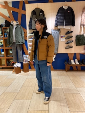 「ヌプシジャケット」｜小林さん（レディース・155cm）の秋コーディネート