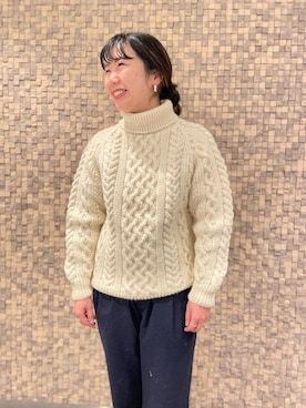 「CEASTERS（ケステル）のアイテム」を使った、小林さん（レディース・155cm）の秋コーディネート