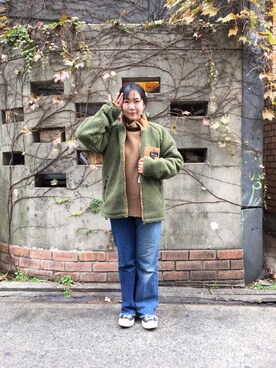 小林さん(レディース・155cm)の秋コーディネート