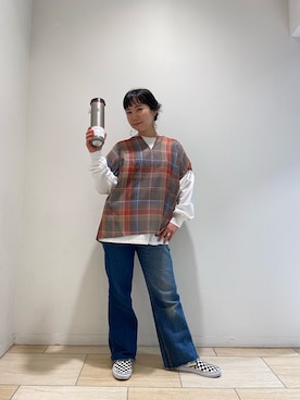 小林さん(レディース・155cm)の春コーディネート