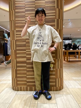 小林さん（レディース・155cm）の春コーディネート