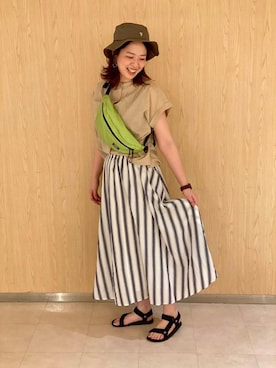 「coen」｜かとうさん（レディース・170cm）の春コーディネート